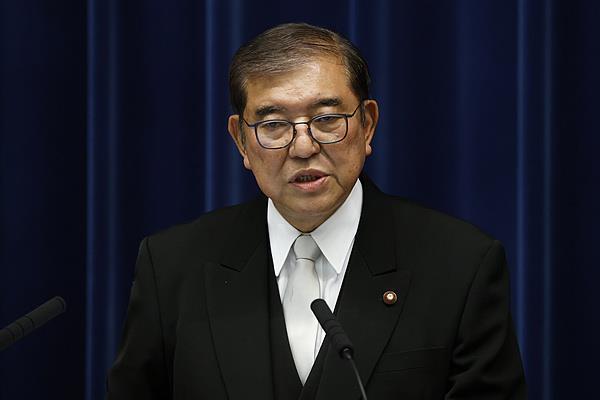 △日本首相石破茂(资料图)