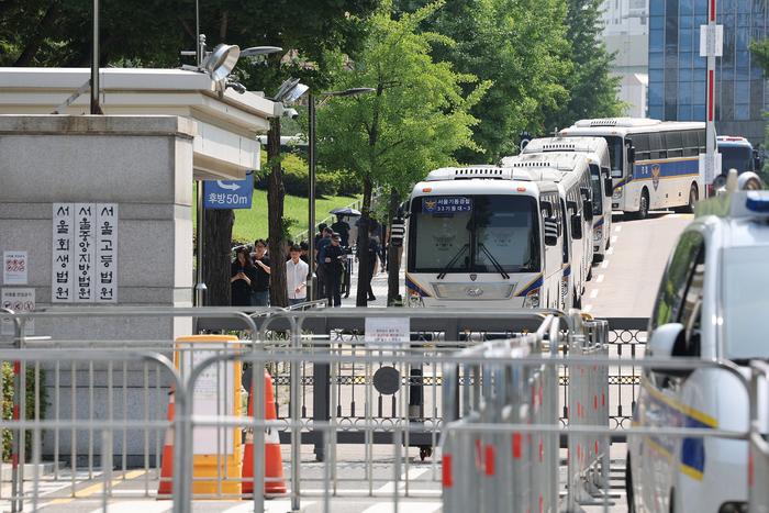 △当地时间7月9日,韩国首尔中央地方法院