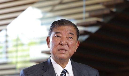 当地时间2025年7月29日，日本东京，日本首相石破茂在首相官邸向媒体发表讲话。视觉中国 图