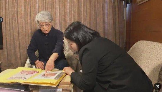 森正孝展示资料（图片来源：央视新闻）