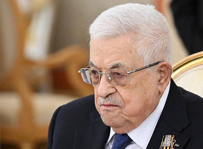 △巴勒斯坦总统阿巴斯（资料图）